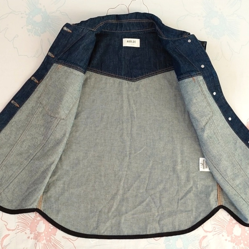 Agolde Evan Denim Shirt / Vest - Picture 8 of 15